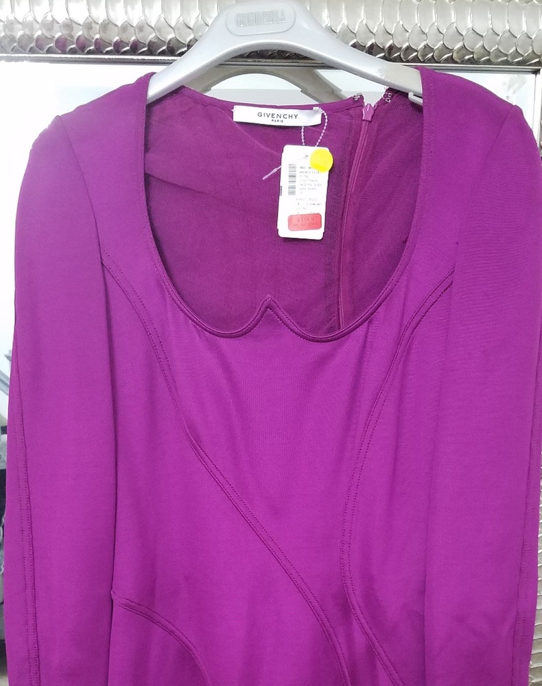 Purple Givenchy Spandex Dress. Price reduced
